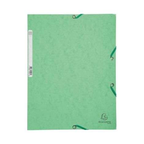 EXACOMPTA Sammelmappe Exacompta DIN A4 400g/m² Colorspankarton hellgrün (1/4)
