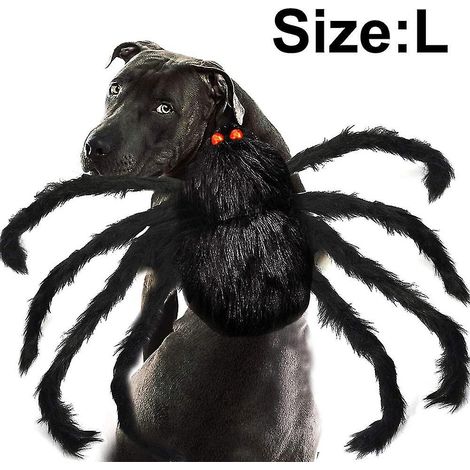 Costume Araignée Halloween Chien Chat, Déguisement Animal Fête, Tenue Cosplay Petite Taille, Accessoire Saison (1/5)