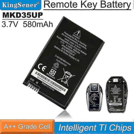 Pile pour clé télécommande LCD Mkd35up 1icp3/37/57 9442976 6814351 pour BMW GT 5 6 7 X3gt57 i8 X3 X5 X6 5310le 730 740 745 760l (1/4)