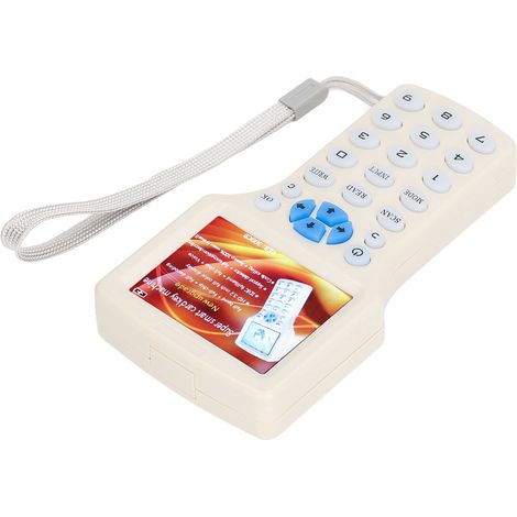 NFC-Kartenkopierer, IC-Ausweisleser, 10-Frequenz-RFID-Schlüsselduplikator, 2,8-Zoll-Bildschirm für 125 kHz und 250 kHz (1/5)
