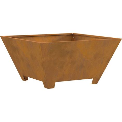 Braise Marron 60 x 60 x 30 cm Acier CFW535106 (1/5)