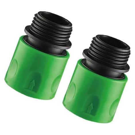 Adaptateur de tuyau Raccord fileté robuste Connecteurs et raccords pour tuyau d'arrosage, pour cuisine, douche, arrosage, buanderie, évier extérieur, camping-car (1/5)