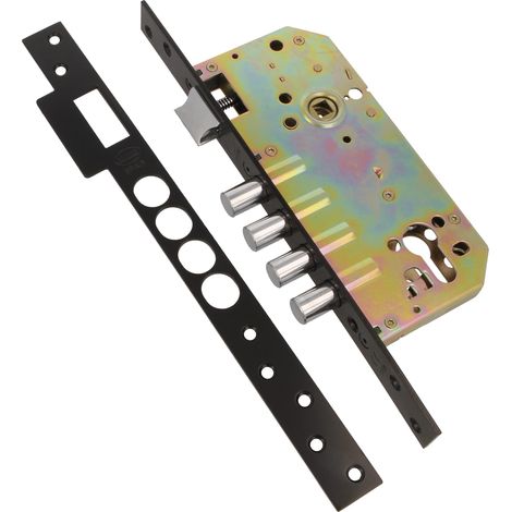 AMIG  Serrure encastrée  100 BASE  50/85  Acier  Laitonné verni (1/5)