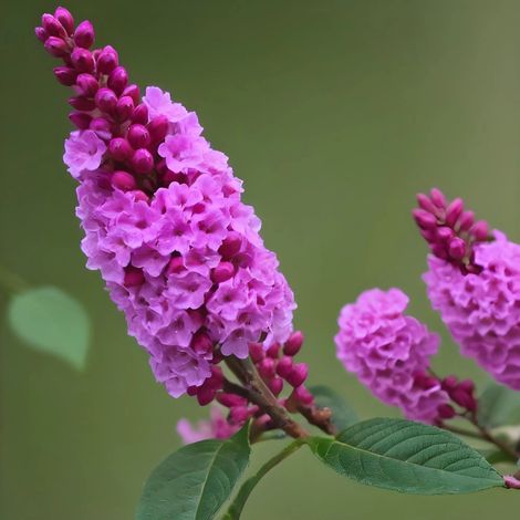 Buddleja davidii (fiore rosa) - pianta delle farfalle - vaso quadro 7x7x8 cm (1/2)