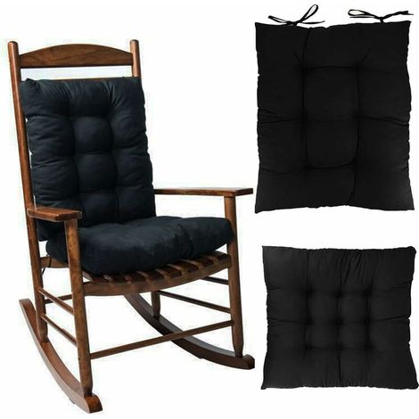 Rocking chair cushions, seat/back cushions with ties, lounger cushion set, padded patio chair cushion