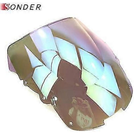 Pare-brise fumé pour moto Honda CBR 1100XX CBR 1100XX Super Blackbird 1996-2007 - Transparent irisé (1/5)