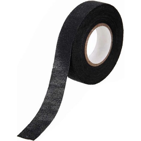 1Pc Ruban adhésif de câblage automobile 19mm, protection de faisceau électrique, isolation auto, bande adhésive résistante pour réparation filaire. (1/4)