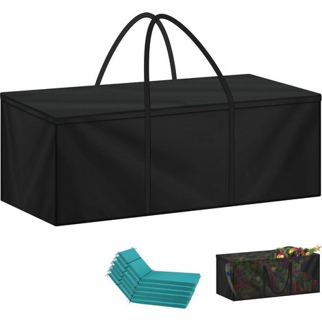 Gartenauflagen Tasche 175x60x80cm wasserdicht 420D Oxford mit Tragegriffen (1/5)