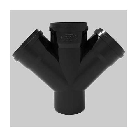 DERIVAZIONE PHONO BLACK 45  ° MF  100 x 40  40     REDI