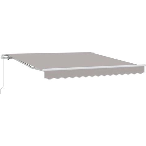 Store gris clair, 300 x 250 x 165 cm, polyester. (1/5)