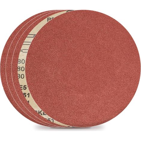 25 Disques de Ponçage Papier Abrasifs, disques abrasifs de 225 mm Grain 800 pour Meulage Fraisage Gravure ponceuse excentrique Poncer/Polir (1/5)