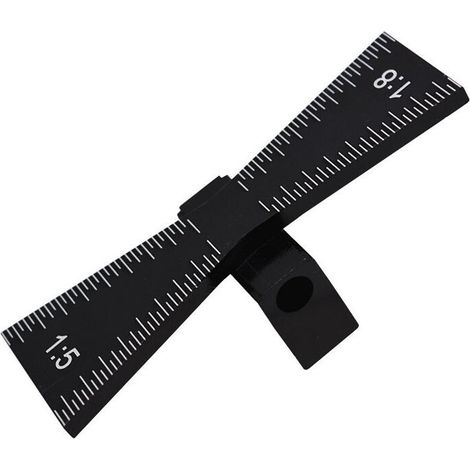 royaluxe - 1 Pcs Marqueur à Queue D'aronde, 1: 5, 1: 8 Gabarit En Queue D'aronde De Travail Du Bois, Jauge De Marquage En Queue D'aronde Avec échelle Pour Joints En Bois Bricolage Joints Coupés à La M (1/5)