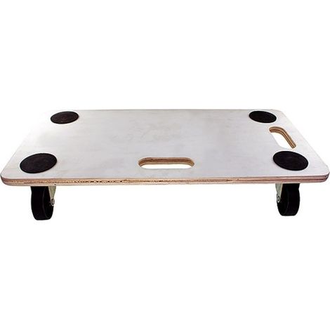 Mesita giratoria 600x300mm en contrachapado - carga 180 kg Ref 11005