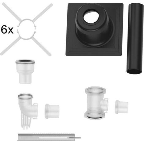Bosch Abgaszubehör FC-Set110-C(14)3x Grundbausatz C(14)3, d:110mm, 7738113341 (1/2)