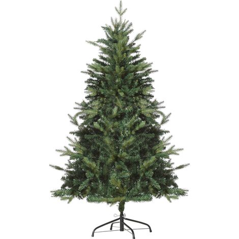 Sapin de Noël artificiel de 150 cm, sapin artificiel à 946 branches, décoration de Noël avec support en métal pour usage intérieur (1/5)