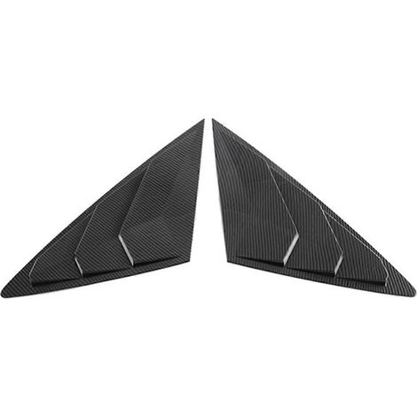 Garnitures de persiennes, volets et stores de lunette arrière pour joint DMI en fibre de carbone, accessoires de garniture extérieure pour voiture (1/5)