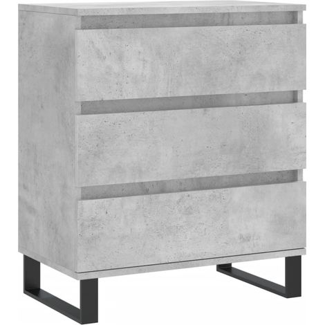 Buffet credenza cassettiera armadio mobile contenitore organizer per cucina soggiorno salotto 60 x 35 x 70 cm legno ingegnerizzato grigio 020031981