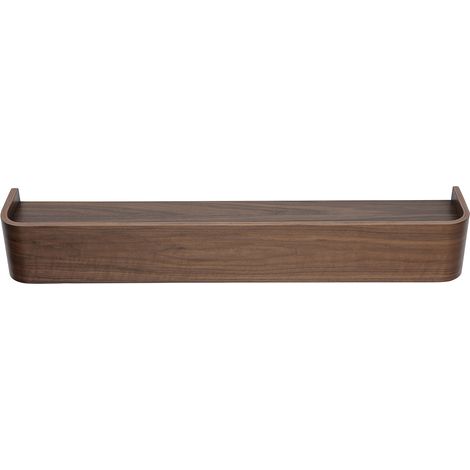 Wandregal dunkles Nussbaumholz L90 cm HOPE
