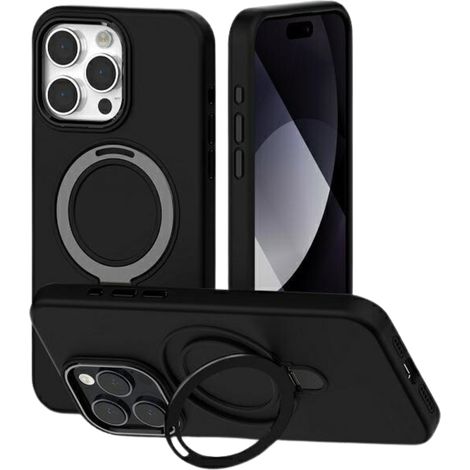 Soporte Mercury MagSafe de silicona para iPhone 156.1 negro/negro