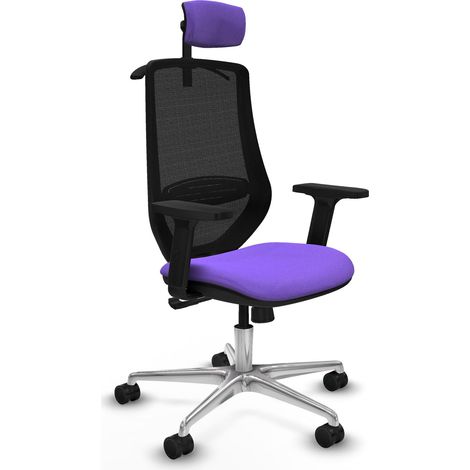 Piqueras y Crespo Mardos Bürostuhl Lila Ergonomisch