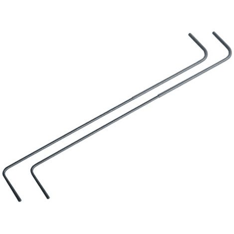 RESSORTS TORSION PORTE TOLE EXTERIEUR X2 POUR LAVE LINGE WHIRLPOOL - 481249248171 (1/5)