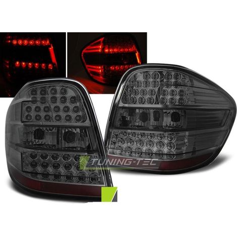 Paire de feux arriere Mercedes Classe M W164 05-08 LED fume