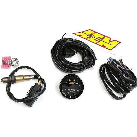Kit de jauge de rapport air/carburant à large bande AEM 30-0300 série X avec capteur d'oxygène LSU 4.9 et contrôle du capteur AFR (1/5)