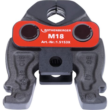 ROTHENBERGER Pressbacke, Compact, M, 18mm - 015153X (1/4)