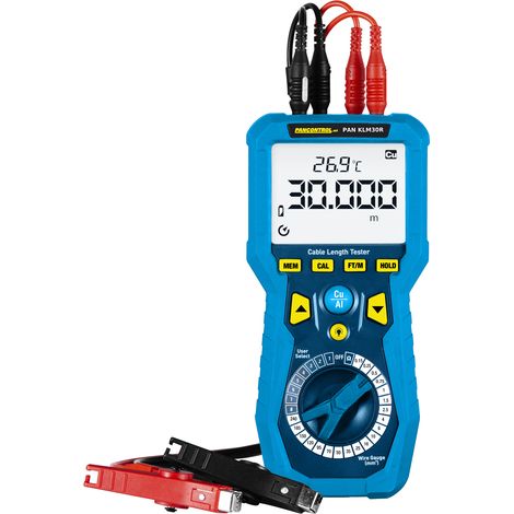 Misuratore di lunghezza del cavo e milliohmmetro da 0,15 a 240 mm² per cavi unipolari e multipolari PANCONTROL