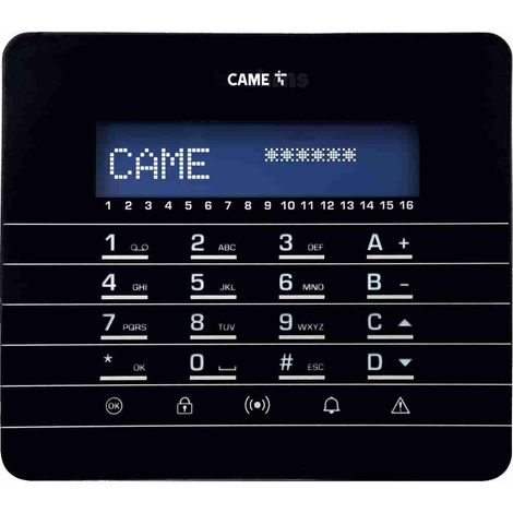 Tastiera Di Comando Lcd Capacitiva Came Pxktn02 846ca-0120 Antintrusione Nuovo