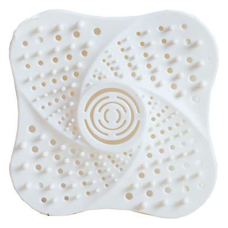 blanc Bouchon Baignoire Silicone Vidange Bouchon De Vidange Universel Pour Filtre Salets Crpine De Vidange Adapte Aux Cuisines Baignoires Systmes (1/4)