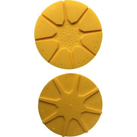 Apiscampo rotondo in plastica a 8 uscite a stella (solo apiscampo)