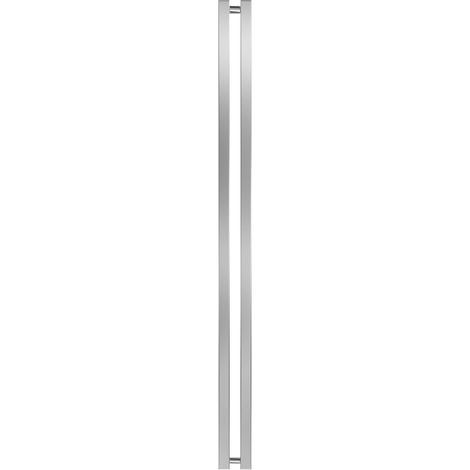 RADOX Radiateur eau chaude mural - KOLONA SP 35 INOX POLI - 1500 x 105 mm - 2 tubes - 159 W