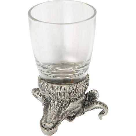 Verre à Whisky Tête de Taureau Design Original, Tasse Décorative pour Bar, Taverne, Fête et Jeux, Lot Unique en Verre (1/5)