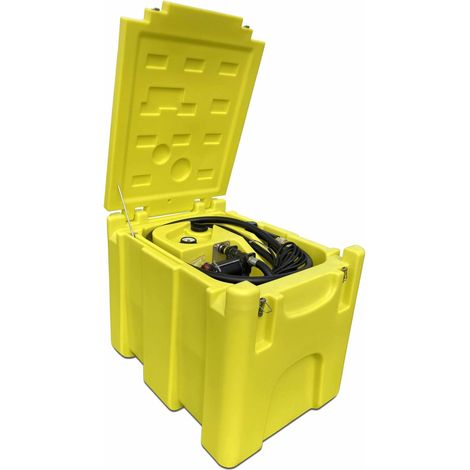 Varan Motors - NEDLP-32 Depósito transportable 200L con bomba 12V 3000L/h, pistola dispensadora de gasoil y aceite, ideal para transporte y suministro nómada (1/4)