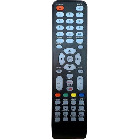 Mando a Distancia de Repuesto para Nordmende ND49KS4000S Akai AKTV585T-Smart TV