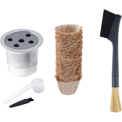 Filtri da caffè riutilizzabili, capsule di caffè e tazza - Set da 6