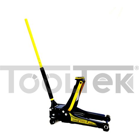 CRIC AUTO CARRELLO 4ton RIBASSATO 75-500mm BASSO OFFICINA MECCANICO (1/5)