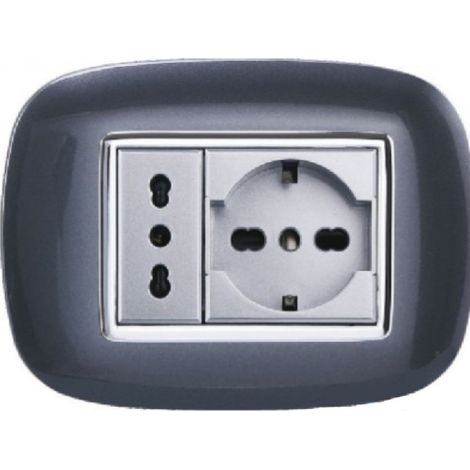 Placca Oval 3 4 6 Accès De Scury Compatible Avec Bticino