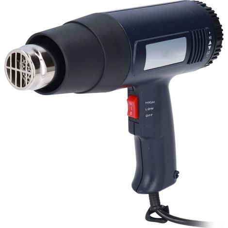 Pistolet à air chaud à température constante réglable de 60 à 600 °C, outil de soudage 1600 W, prise UE 220 V (1/5)