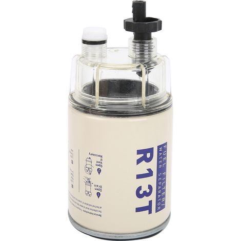 Séparateur eau/huile avec bol BF46164‑O pour moteur hors‑bord et petit moteur diesel (1/5)