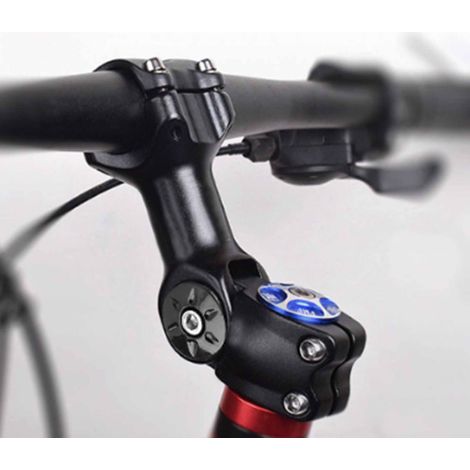 Potence de vélo réglable 28,6 mm/31,8 mm en alliage d'aluminium, pliable, pour VTT - Accessoires de vélo (1/5)