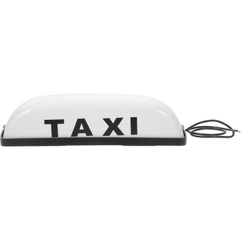 Panneau lumineux de toit de taxi 12 V, enseigne lumineuse de taxi, lampe décorative-23.5X7.5X5CM