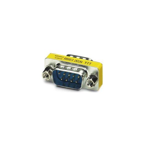 Adaptateur Sub-D 9 Mâle vers Sub-D 9 Mâle Phoenix Contact (1/2)