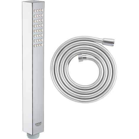 GROHE Douchette 1 jet Vitalio Joy Cube Stick chromé avec flexible 200 (1/4)