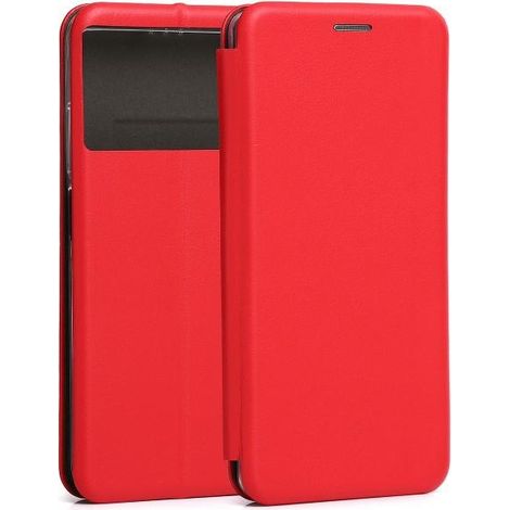 Funda tipo libro para Xiaomi Poco M5 Beline Roja