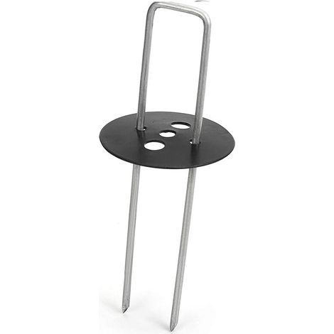 Lot de 25 Agrafes pour toiles de paillage argent avec Joints 150 30 3.5mm (1/5)