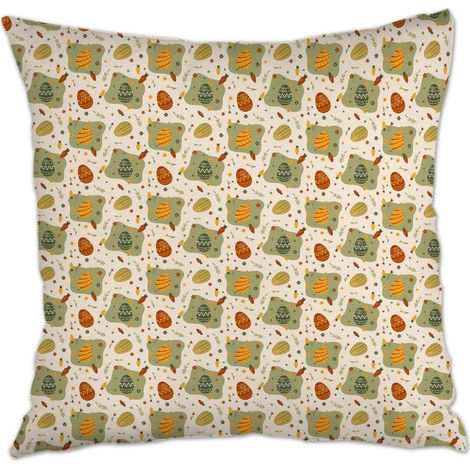Housse de coussin carrée standard 45x45cm incolore pour décoration de maison pour la saint-valentin (1/5)