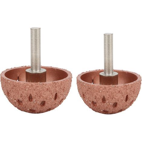 2pcs Tungstten en acier poli étanche bol de roue de roue de mouture de broyage de broyage d'outil d'alimentation (1/5)