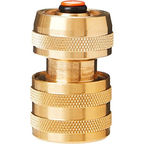 Spear & Jackson BWF6 Raccordo per tubi in ottone con Water Stop (1/4)